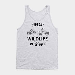 Support Wildlife Raise Boys Tank Top